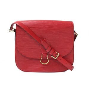 Louis Vuitton Epi Sun Crew Shoulder Bag Castilian Red